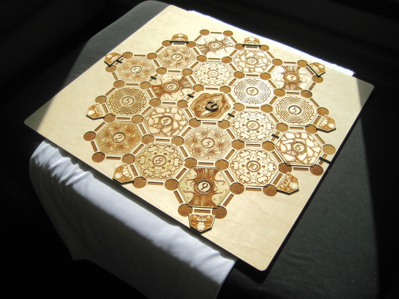 Illustration for article titled The Most Beautiful Settlers of Catan Board you Will Ever see